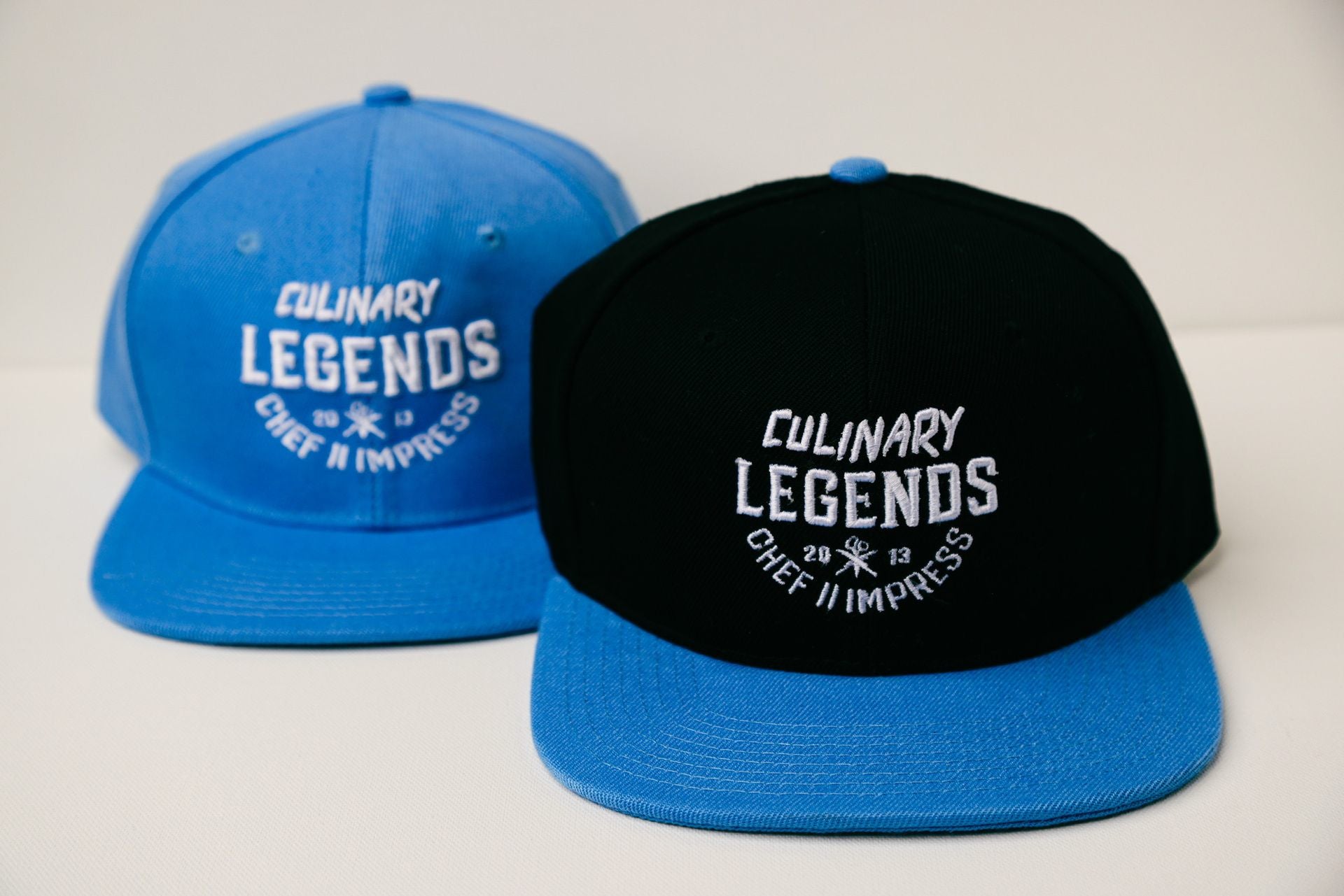 Culinary Legends Hat Black/Baby Blue